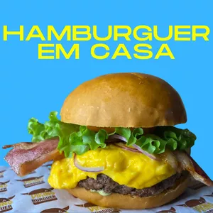 Imagem de capa para o Ebook Hamburguer em casa