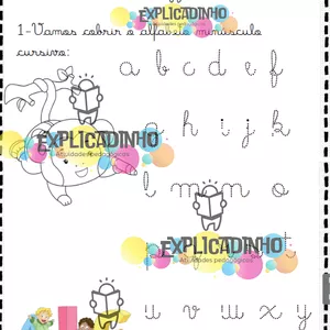 Imagem de capa para o Ebook Apostila Caligrafia