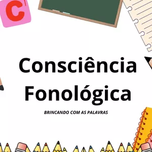 Imagem de capa para o Ebook Consciência Fonológica