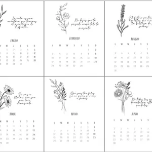 Imagen de portada para Ebook Hermoso Calendario Vintage