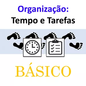 Imagem principal do produto Curso Básico - Organização: TEMPO e TAREFAS
