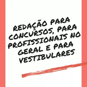 Imagem de capa para o Ebook Redação Para Concursos Públicos E Vestibulares