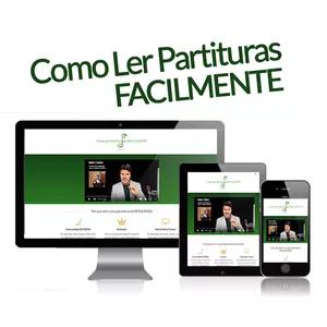 Imagem de capa para o Curso online Como Ler Partituras 
