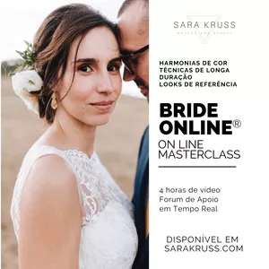 Imagem de capa para o Curso online Bride Online®- Masterclass de Makeup para Noivas