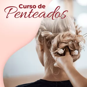 Curso Curso de Penteados Online -  Especialização para Cabeleireira