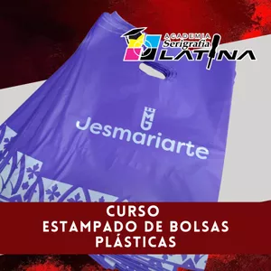 Imagen de portada para Curso online Los secretos para estampar bolsas plásticas 