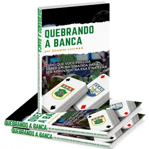 Imagem de capa para o Ebook  Quebrando a Banca - Questões de Matemática para Futuros Sargentos