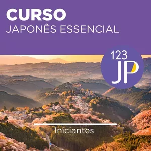 Imagem de capa para o Curso online Japonês Essencial (123 Japonês)