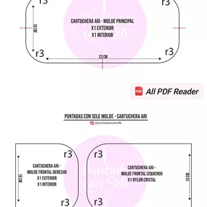 Imagen de portada para Curso online Molde de cartuchera Ari