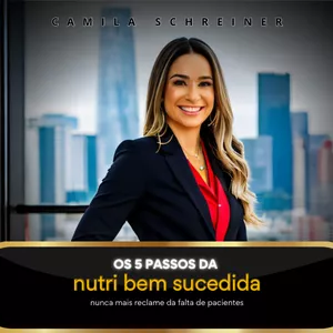 Imagem de capa para o Ebook Os 5 PASSOS da NUTRI BEM SUCEDIDA