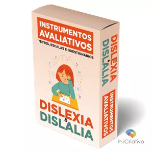 Imagem de capa para o Curso online INSTRUMENTOS AVALIATIVOS DISLEXIA E DISLALIA