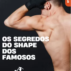 Imagem de capa para o Ebook os segredos do shape dos famosos