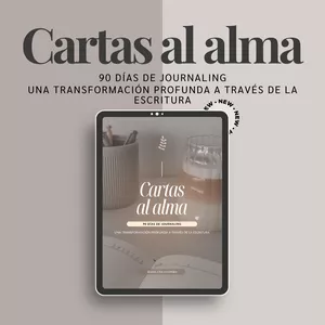 Imagen de portada para Ebook CARTAS AL ALMA - 90 DÍAS DE JOURNALING PARA TRANSFORMAR TU VIDA