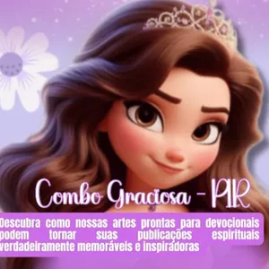 Imagem de capa para o Ebook PÁGINA DE VENDAS COMBO GRACIOSA - PLR 