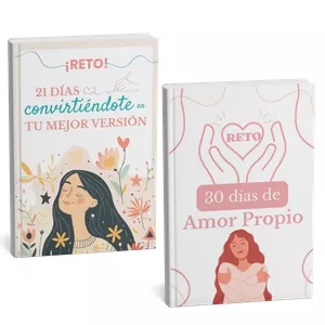 Imagen de portada para Ebook Pack Libérate del Estancamiento: 21 Días Convirtiéndote en tu Mejor Versión + Reto 30 Días de Amor Propio