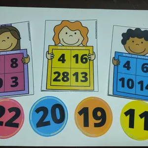 Imagem de capa para o Ebook BINGO DOS NÚMEROS