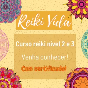 Imagem de Curso de Reiki criado por Reiki Vida na hotmart