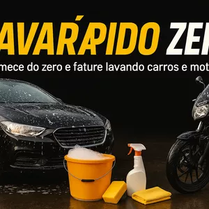 Imagem de capa para o Curso online Lava Rápido do zero