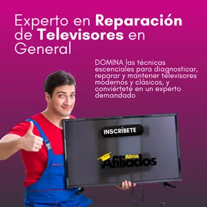Imagen de portada para Curso online ▶Experto en Reparación de Televisores en General