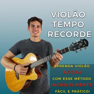 Imagem de capa para o Curso online VIOLÃO TEMPO RECORDE