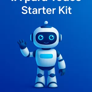 Imagen de portada para Ebook IA para Todos – Starter (Ebook + Prompts básicos)