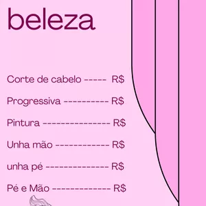 Imagem de capa para o Curso online Arte para panfleto de salão de beleza