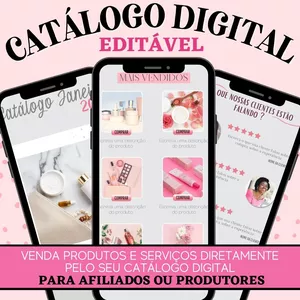 Imagem do curso Catálogo Digital Editável - Seus produtos num só lugar