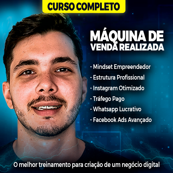 Curso Máquina de Venda Realizada