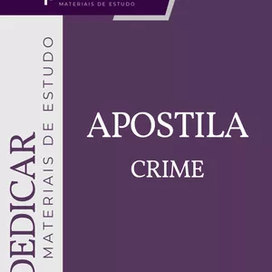 Imagem de capa para o Ebook Mapa mental sobre a Teoria do crime