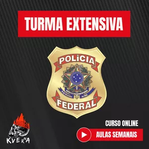Imagem de capa para o Curso online Polícia Federal - Turma Extensiva
