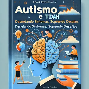 Imagem de capa para o Ebook Autismo e TDAH: Desvendando Sintomas, Superando Desafios