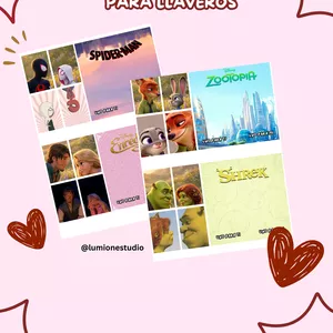 Imagen de portada para Ebook Pack de Plantillas de Llaveros para Parejas