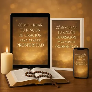 Imagen de portada para Ebook Guía Rápida: Cómo Crear Tu Rincón de Oración para Atraer Prosperidad
