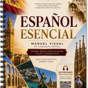 Imagem do curso Español Esencial:  Método Visual de Espanhol para Autoestudo