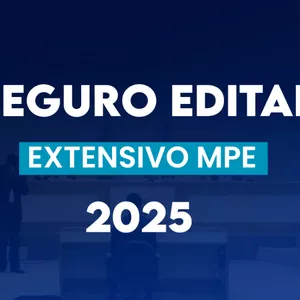 Imagem de capa para o Curso online SEGURO EDITAL MPE (2025)