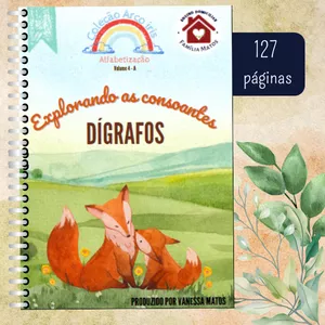 Imagem de capa para o Ebook Dígrafos - Explorando as consoantes