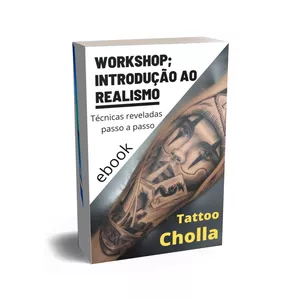 Imagem de capa para o Ebook E-book tatuagem Introdução ao realismo passo a passo