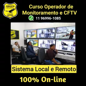Curso CURSO DE OPERADOR DE MONITORAMENTO E CFTV