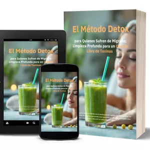 Imagen de portada para Ebook El Método Detox para Quienes Sufren de Migraña: Limpieza Profunda para un Cuerpo Libre de Toxinas