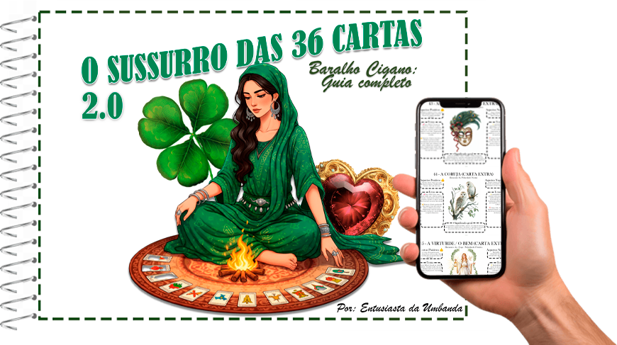 O Sussurro das 36 Cartas: O Guia do Baralho Cigano