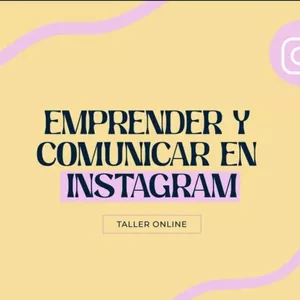 Imagen de portada para Curso online Emprender y comunicar en Instagram