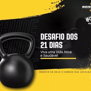 Imagem de capa para o Ebook DESAFIO 21 DIAS PRO FIT