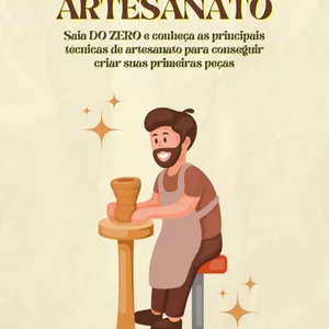 Imagem de capa para o Ebook Artesanato passo a passo 