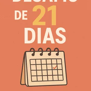 Imagem de capa para o Ebook Desafio de 21 dias para emagrecimento 