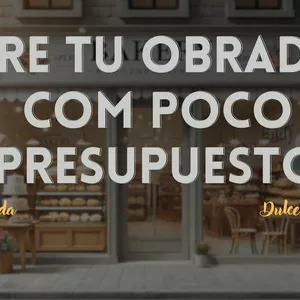 Imagen de portada para Curso online Abre tu obrador com poco presupuesto