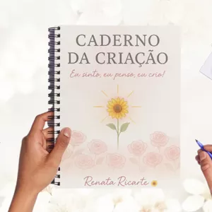 Imagem de capa para o Ebook CADERNO DA CRIAÇÃO - Eu penso, Eu sinto, Eu crio!