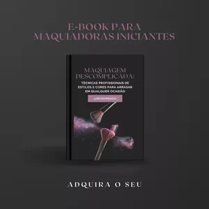 Imagem de capa para o Ebook Maquiagem Descomplicada