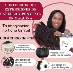 Imagen de portada para Curso online Confeccion de Extensiones de Cabello a Maquina