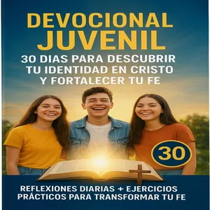 Imagen de portada para Ebook Devocional Juvenil: 30 Días para Descubrir tu Identidad en Cristo y Fortalecer tu Fe
