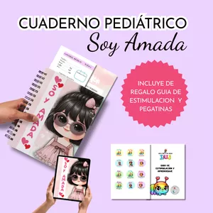 Imagen de portada para Ebook Cuaderno Pediátrico – SOY AMADA  